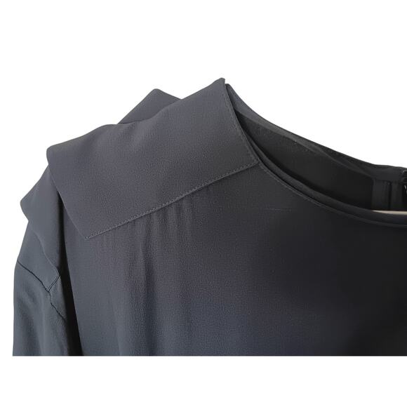 Fendi Navy Blue Long Sleeve Dress Size 38 IT | Made in Italy Designer Sheath - Picture 9 of 16